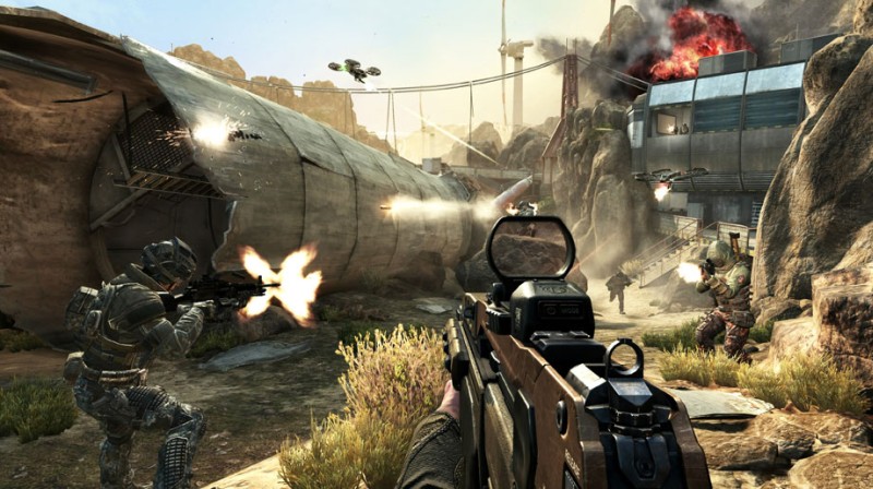 Black Ops 2 Turbine map gameplay